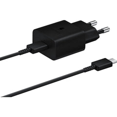 Samsung Ep-T1510Xbegeu Samsung Fast Charger Pd Power Adapter Incl. Usb-C Cable 15W Black - 123TelecomShop