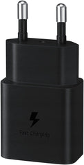 Samsung Ep-T1510Xbegeu Samsung Fast Charger Pd Power Adapter Incl. Usb-C Cable 15W Black - 123TelecomShop