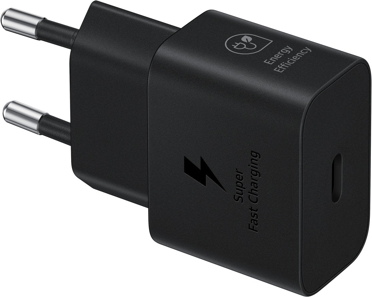 Samsung Ep-T2510Xbegeu Samsung Usb-C Pd Wall Charger 25W + Usb-C Cable Black - 123TelecomShop