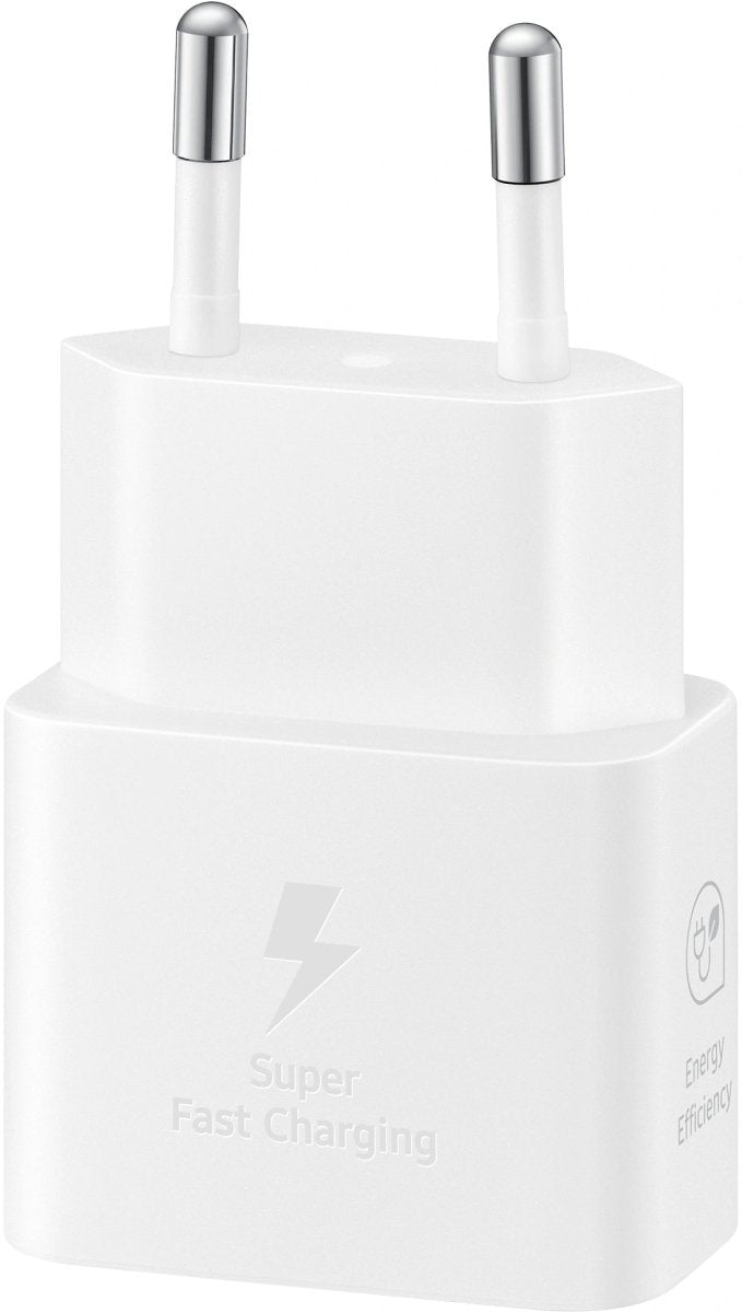 Samsung Ep-T2510Xwegeu Samsung Usb-C Pd Wall Charger 25W + Usb-C Cable White Bulk - 123TelecomShop