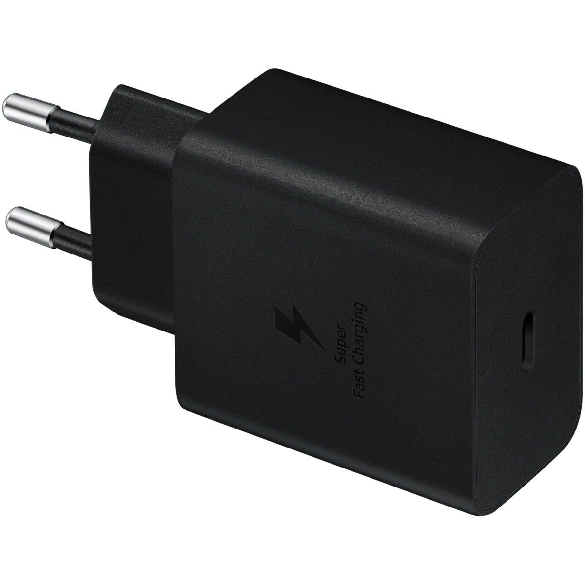 Samsung Ep-T4511Xbegeu Samsung Usb-C Pd Wall Charger 45W + Usb-C Cable Black - 123TelecomShop