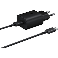 Samsung Ep-Ta800Xbegww Samsung Super Fast Pd Wall Charger Usb-C Incl. Usb-C Cable 25W Black Bulk - 123TelecomShop