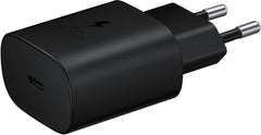 Samsung Ep-Ta800Xbegww Samsung Super Fast Pd Wall Charger Usb-C Incl. Usb-C Cable 25W Black Bulk - 123TelecomShop