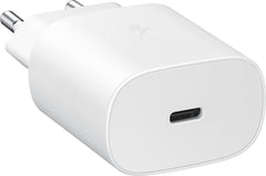 Samsung Ep-Ta800Xwegww Samsung Super Fast Pd Wall Charger Usb-C Incl. Usb-C Cable 25W White Bulk - 123TelecomShop