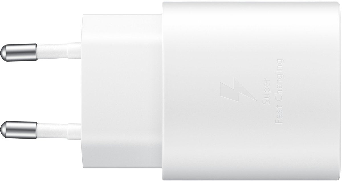 Samsung Ep-Ta800Xwegww Samsung Super Fast Pd Wall Charger Usb-C Incl. Usb-C Cable 25W White Bulk - 123TelecomShop