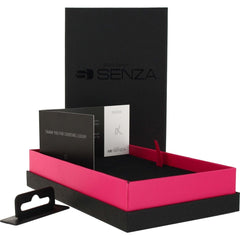 Senza Premium Leather Charge/Sync Cable Usb-C 1.5M. 15W Black - 123TelecomShop