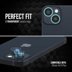 Striker Single Lens Glass Camera Protector - Transparent - Apple Iphone 14/14 Plus - 123TelecomShop