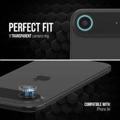 Striker Single Lens Glass Camera Protector - Transparent - Apple Iphone Air - 123TelecomShop