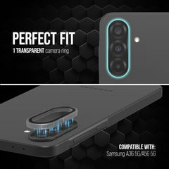 Striker Single Lens Glass Camera Protector - Transparent - Samsung Galaxy A36 5G/A56 5G - 123TelecomShop