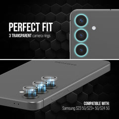 Striker Single Lens Glass Camera Protector - Transparent - Samsung Galaxy S23 5G/S23+ 5G/S24 5G - 123TelecomShop