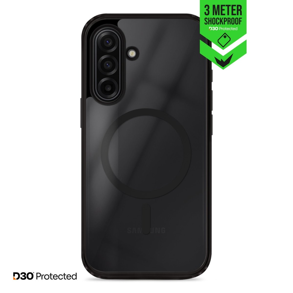 Striker X - Core - D3O Xtreme Impact Mag Case - Black - Samsung A17 (4G/5G) - 123TelecomShop