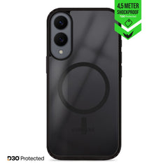 Striker X - Core - D3O Xtreme Impact Mag Case - Black - Samsung S25 Edge 5G - 123TelecomShop