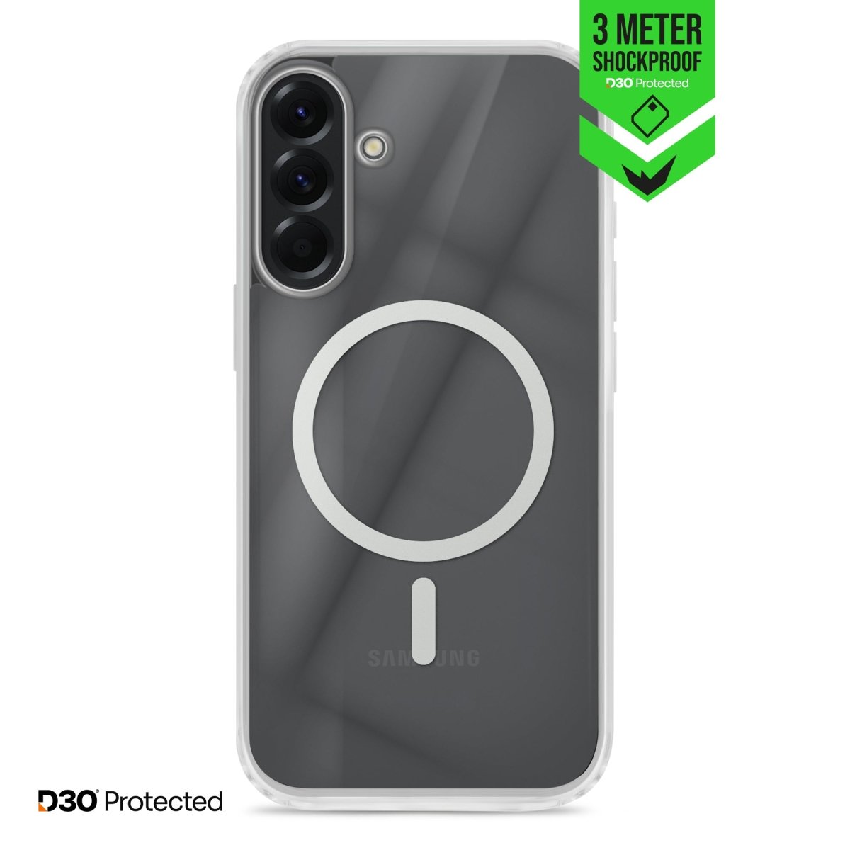 Striker X - Core - D3O Xtreme Impact Mag Case - Clear - Samsung A36 5G/A56 5G - 123TelecomShop