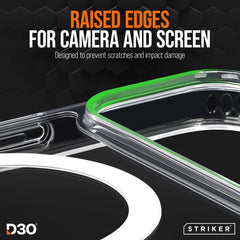 Striker X - Core - D3O Xtreme Impact Mag Case - Clear - Samsung S25 Ultra 5G - 123TelecomShop