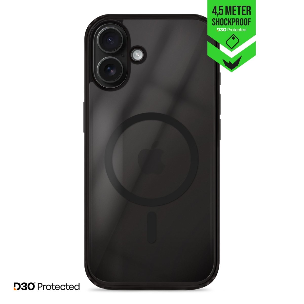 Striker X - Core - D3O Xtreme Impact Mag Case Pro - Black - Apple Iphone 16 - 123TelecomShop