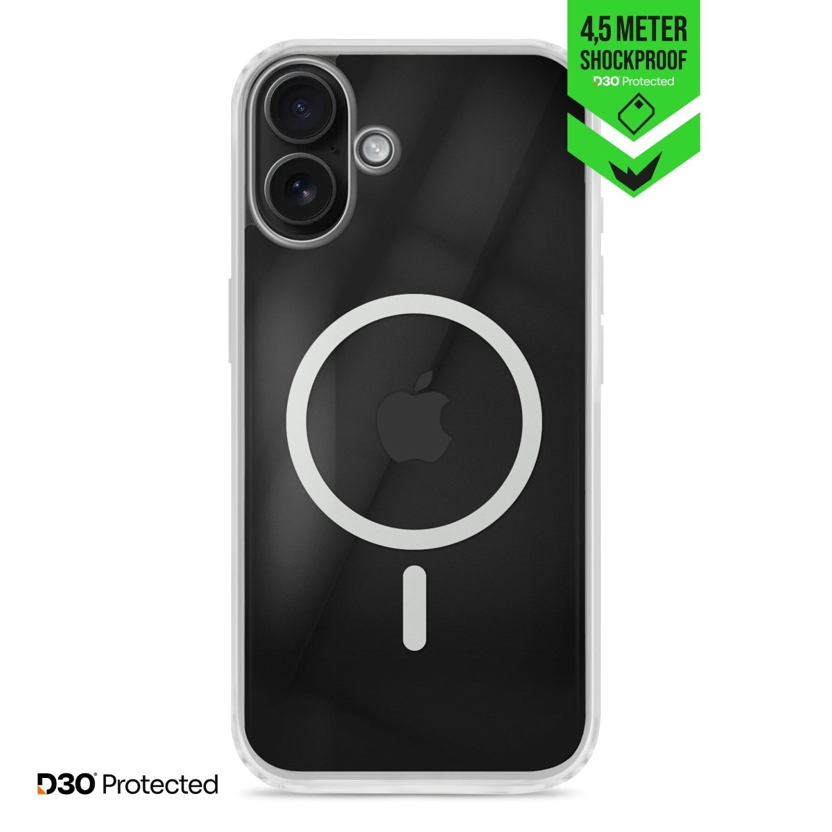 Striker X - Core - D3O Xtreme Impact Mag Case Pro - Clear - Apple Iphone 16 - 123TelecomShop
