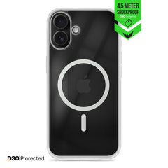 Striker X - Core - D3O Xtreme Impact Mag Case Pro - Clear - Apple Iphone 16 - 123TelecomShop