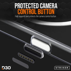 Striker X - Core - D3O Xtreme Impact Mag Case Pro - Clear - Apple Iphone 17 Pro Max - 123TelecomShop