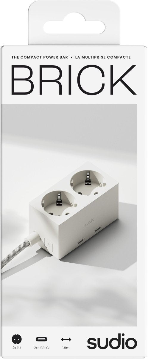 Sudio Brick White - 123TelecomShop