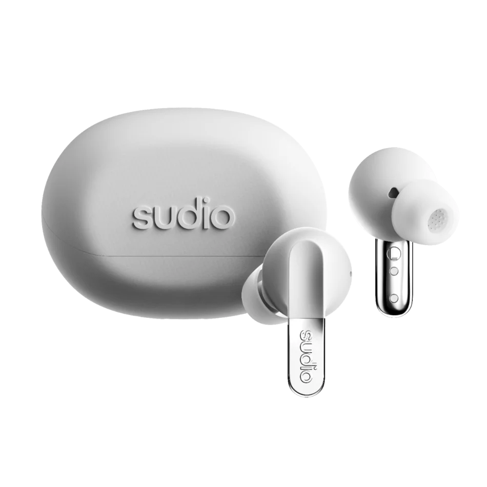 Sudio N3 Pro Draadloze Bluetooth Oordopjes met Active Noise Cancelling Wit - 123TelecomShop