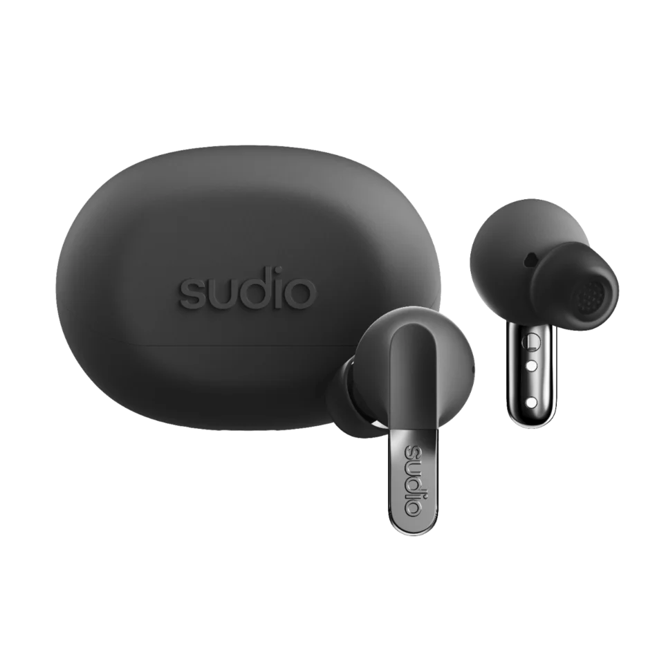Sudio N3 Pro Draadloze Bluetooth Oordopjes met Active Noise Cancelling Zwart - 123TelecomShop