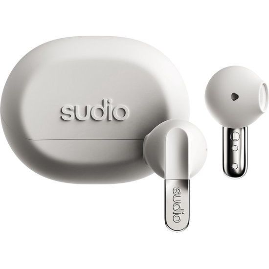 Sudio N3 True Wireless Headset Draadloze Bluetooth Oordopjes Wit - 123TelecomShop