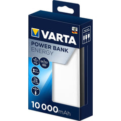 Varta Portable Power Bank Energy 10.000 Mah 15W White - 123TelecomShop