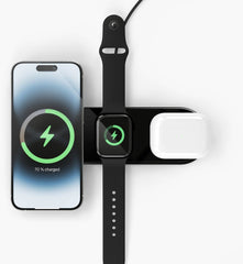 Vonmählen Aura Home 3In1 Wireless Charging Station Black - 123TelecomShop