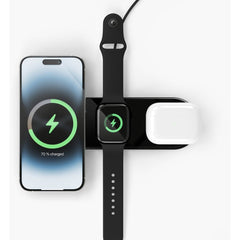 Vonmählen Aura Home 3In1 Wireless Charging Station Black - 123TelecomShop