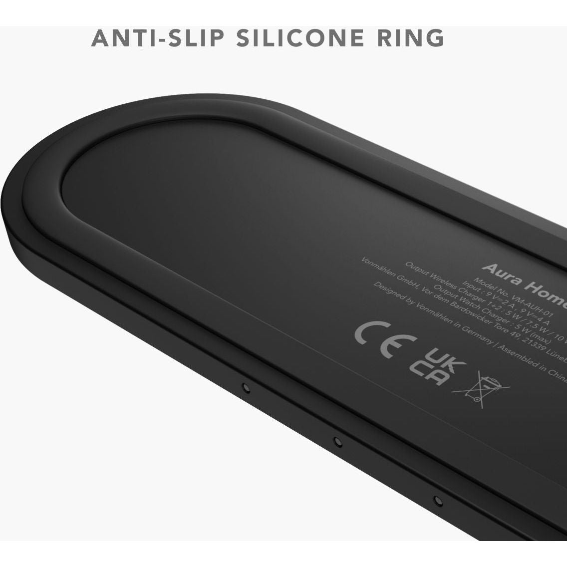 Vonmählen Aura Home 3In1 Wireless Charging Station Black - 123TelecomShop