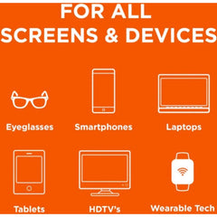 Whoosh! Go XL Schermreiniger set - Schermreiniger - Met 1 antimicrobiële microvezeldoekje - Schermreiniger geschikt voor elk apparaat (scherm) - Inhoud van 100 ml - 123TelecomShop