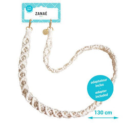 Zanaé Ibiza Telefoon Draagkoord - Sand Lace - 123TelecomShop