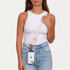 Zanaé Ibiza Telefoon Draagkoord - Straw Hat - 123TelecomShop