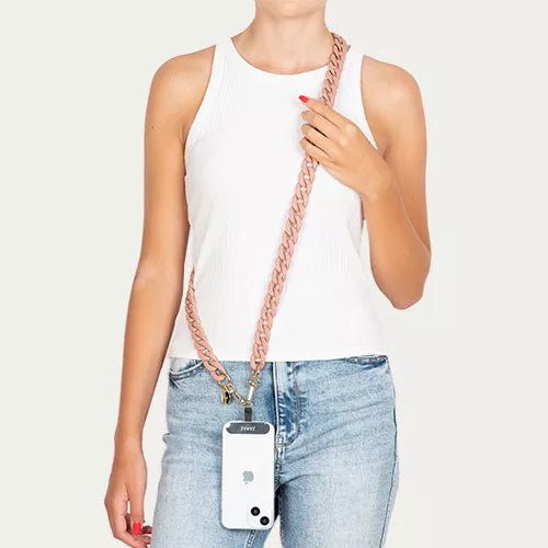 Zanaé Mate Telefoon Draagkoord Ketting - Blush - 123TelecomShop