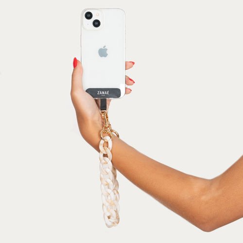 Zanaé Mate Telefoon Draagkoord polsband Ketting - Turtle Sand - 123TelecomShop
