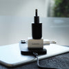 Musthavz-Adapter mit Kabel – 20 W – USB-C und Apple Lightning – Schwarz