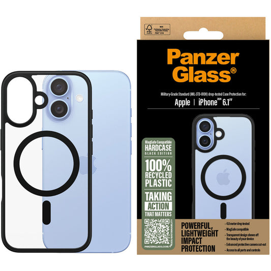 PanzerGlass Apple iPhone 16 MagSafe HardCase, Zwart