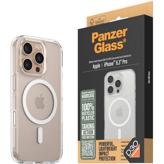 PanzerGlass Apple iPhone 16 Pro MagSafe HardCase, Transparant