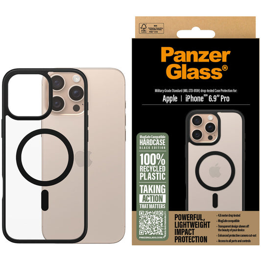 PanzerGlass Apple iPhone 16 Pro Max MagSafe HardCase, Zwart