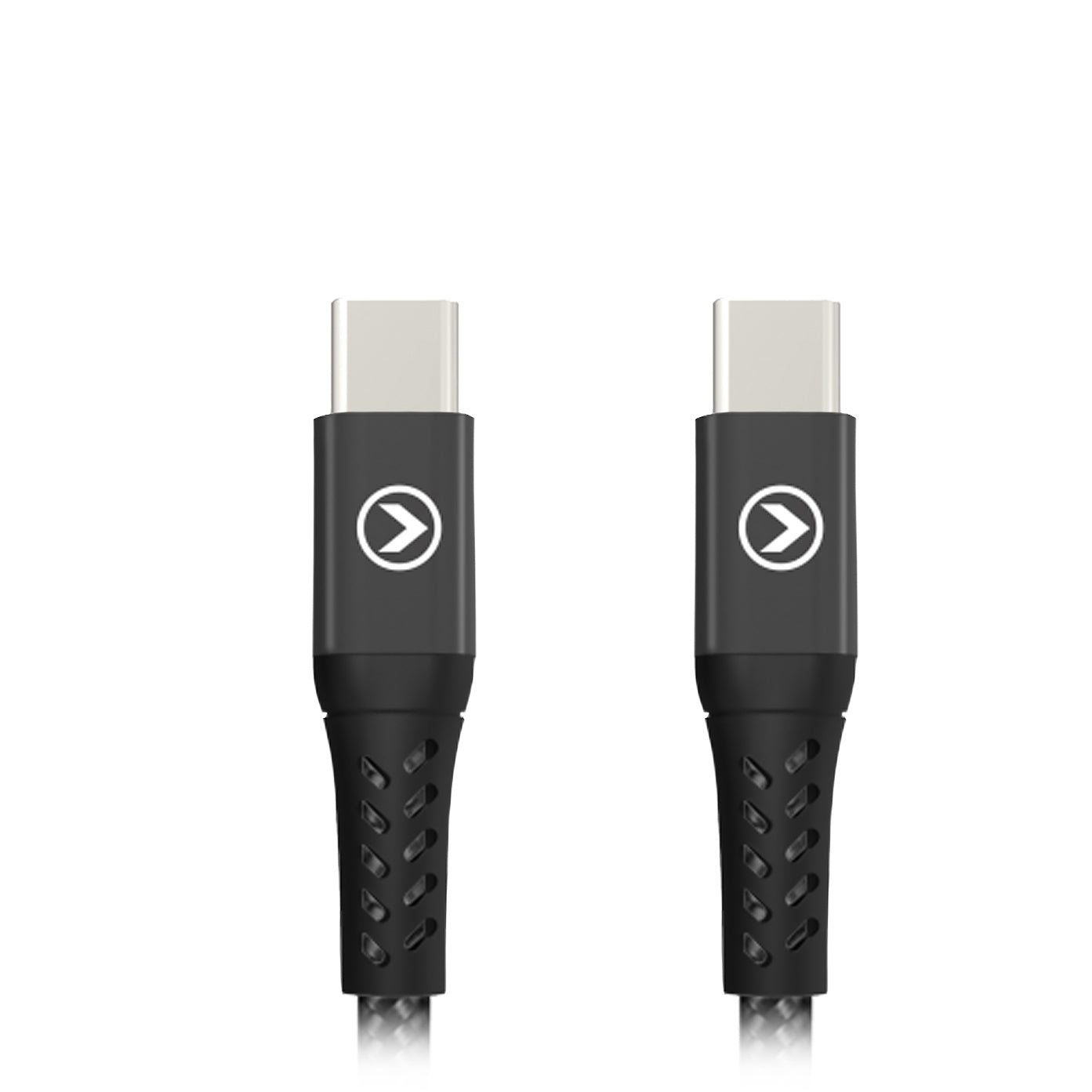 Mobilize Strong Nylon Cable Usb-C To Usb-C 1M. 100W Black