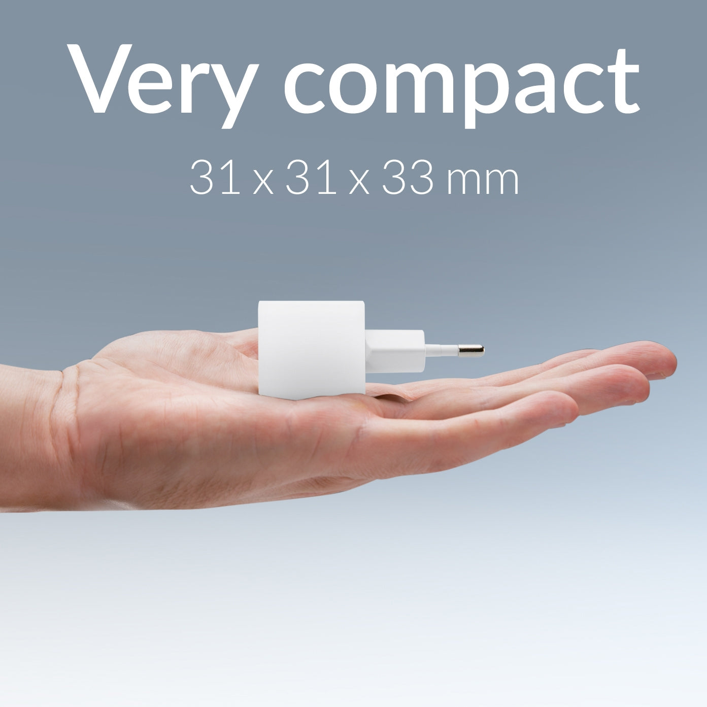 Mobilize Wall Charger Usb-C 20W With Pd + Mfi Lightning Nylon Cable 1.2M White