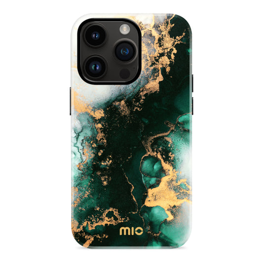 Mio By Mobilize Mio Green Marble Magsafe Compatible For Iphone 14 Pro