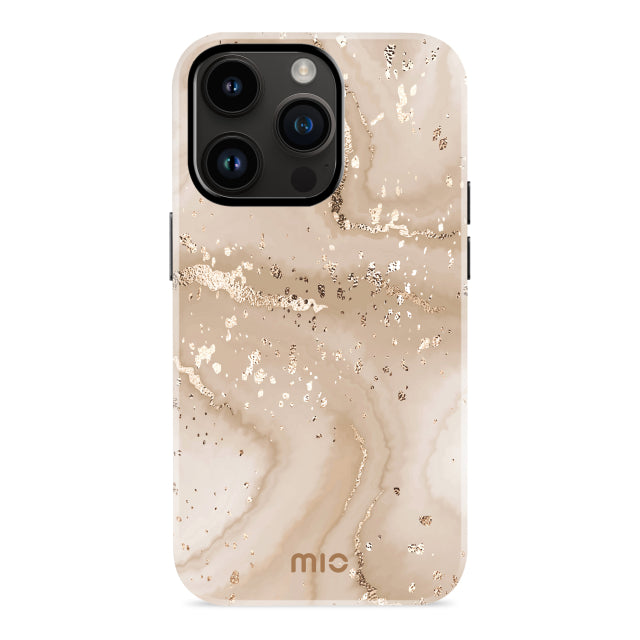 Mio By Mobilize Mio Gold Marble Magsafe Compatible For Iphone 14 Pro