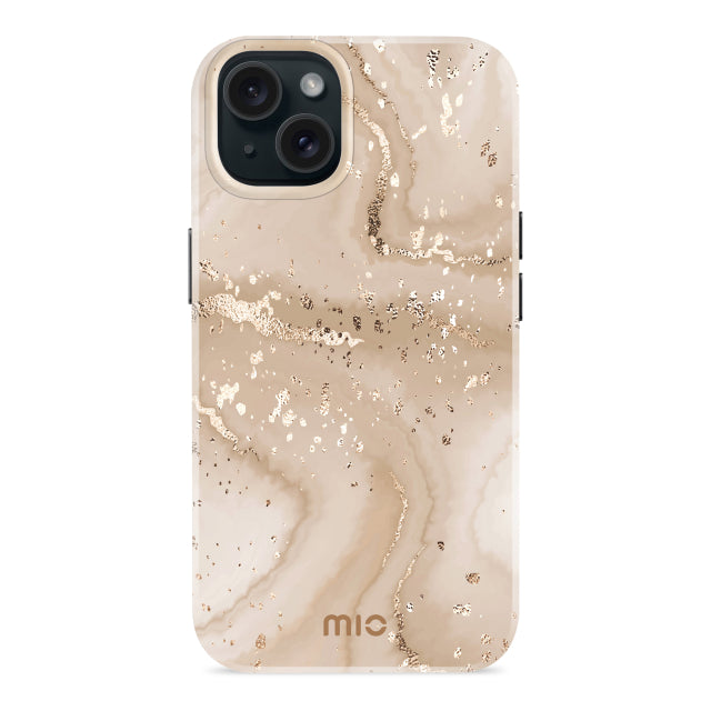 Mio By Mobilize Mio Gold Marble Magsafe Compatible For Iphone 13/14/15