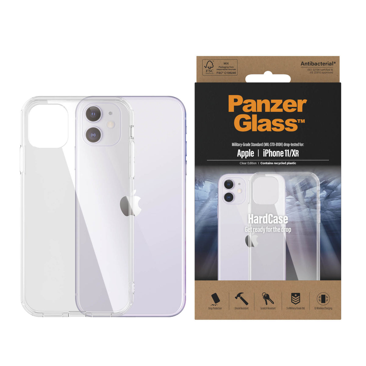 PanzerGlass Apple iPhone Xr/11 HardCase, Transparent