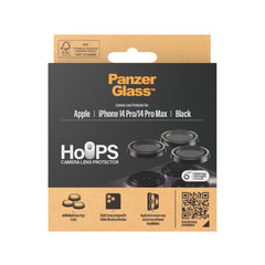 PanzerGlass Apple iPhone 14 Pro/14 Pro Max Hoops Kameraschutz, Schwarz