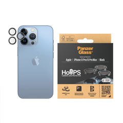 PanzerGlass Apple iPhone 13 Pro/13 Pro Max Hoops Kameraschutz, Schwarz