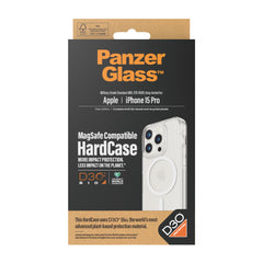 PanzerGlass Apple iPhone 15 Pro MagSafe HardCase D30, Transparant