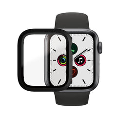 PanzerGlass Apple Watch Displayschutzfolie 4/5/6/SE 40 mm, Schwarz