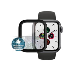 PanzerGlass Apple Watch Displayschutzfolie 4/5/6/SE 40 mm, Schwarz